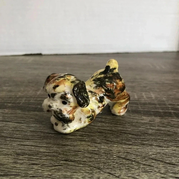 Vtg  Ceramic Dog - Picture 1 of 9